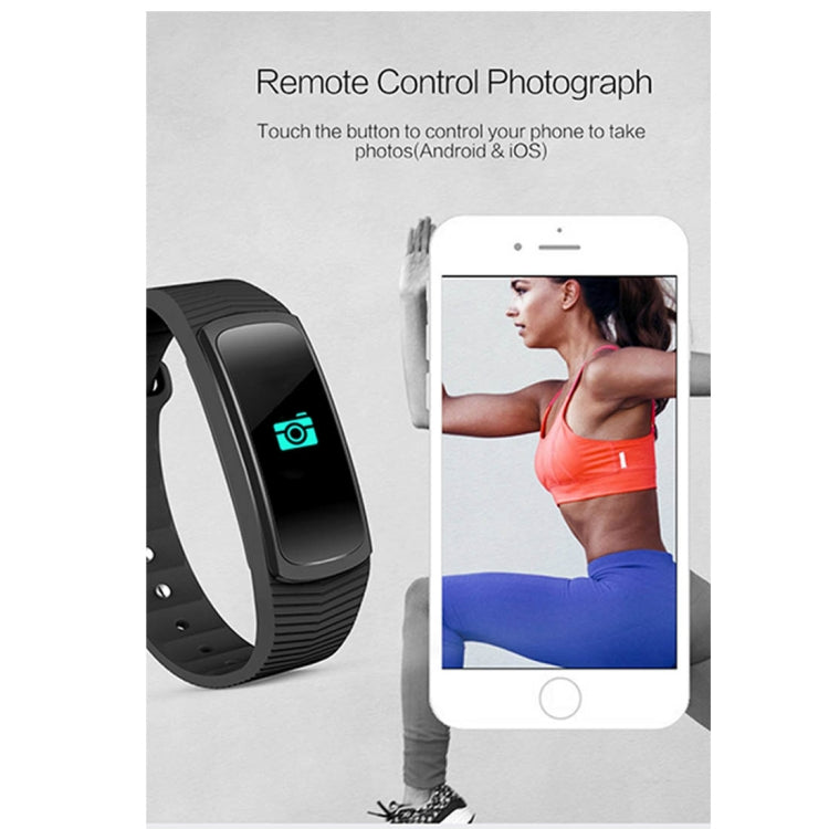 SMA-B3 Fitness Tracker 0.96 inch Bluetooth Smart Bracelet, IP67 Waterproof, Support Activity Traker / Heart Rate Monitor / Blood Pressure Monitor / Remote Capture