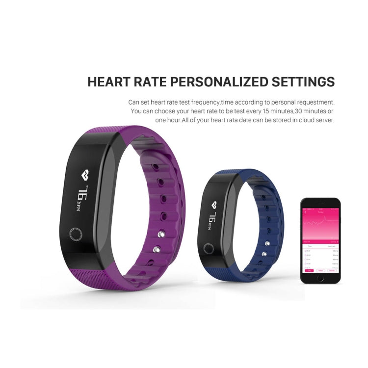 SMA07 Fitness Tracker OLED Bluetooth Smart Bracelet, IP67 Waterproof, Support Activity Tracker / Heart Rate Monitor / Anti-lost / Sedentary Alert, SMA07/Red, SMA07/Black, SMA07/Blue, SMA07/Purple