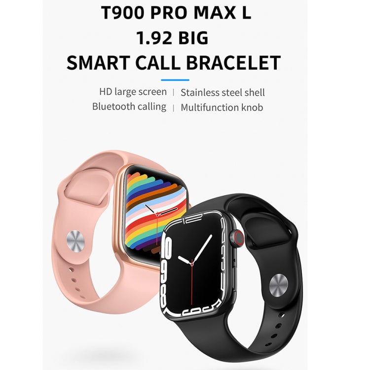 T900 PRO MAX L BIG 1.92 inch Large Screen Waterproof Smart Watch, Support Heart Rate / Blood Pressure / Oxygen / Multiple Sports Modes