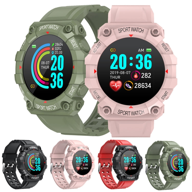 FD68 1.3 inch Color Round Screen Sport Smart Watch, Support Heart Rate / Multi-Sports Mode