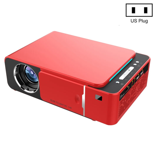 T6 3500ANSI Lumens 1080P LCD Mini Theater Projector, Standard Version, US Plug