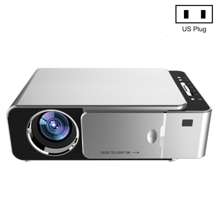 T6 3500ANSI Lumens 1080P LCD Mini Theater Projector, Standard Version, US Plug