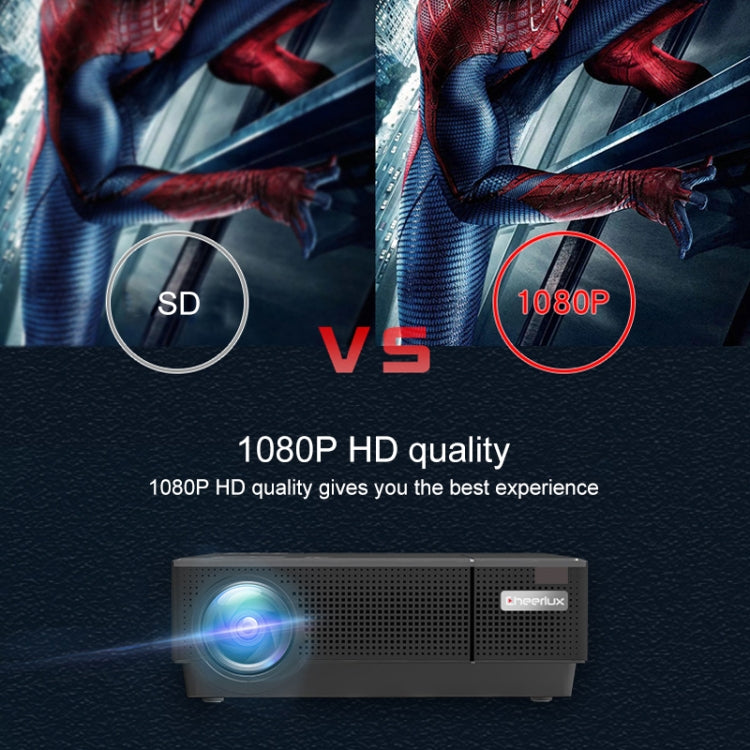 Cheerlux CL770 1920 x 1080P Full HD Smart Projector Android 9.0 1GB+8GB