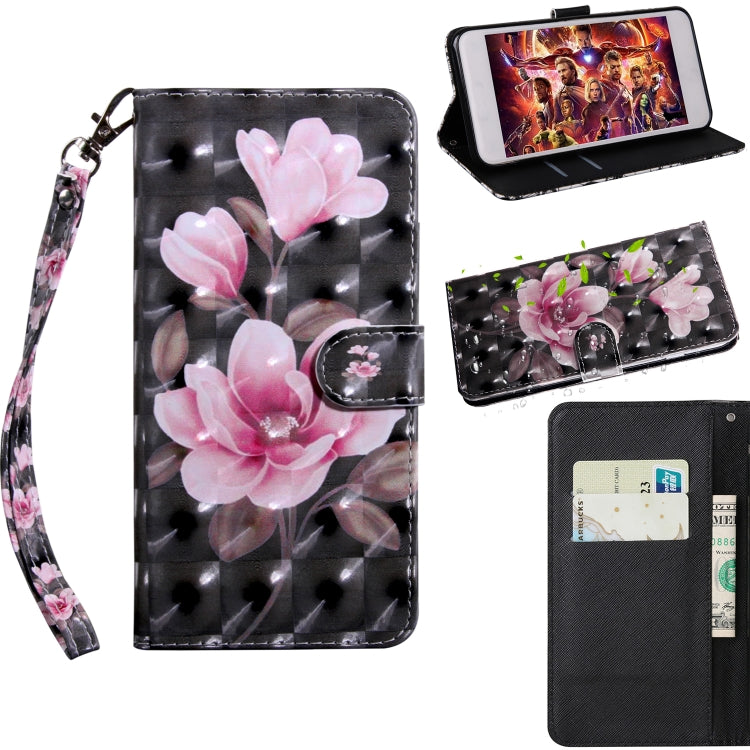 3D Painting Pattern Coloured Drawing Horizontal Flip TPU + PU Leather Case with Holder & Card Slots & Wallet, Series 1