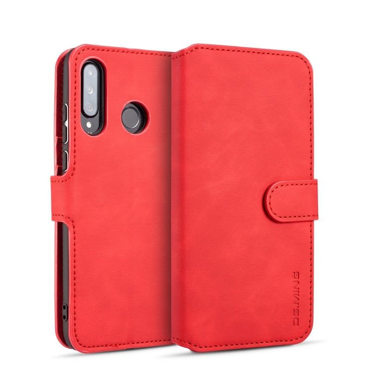 DG.MING Retro Oil Side Horizontal Flip Case with Holder & Card Slots & Wallet, for iPhone 7 / 8, for Galaxy Note 10, for Galaxy Note 10+, for Galaxy S9, for Galaxy S9+, for Huawei Nova 5 / Nova 5 Pro, for Huawei P20 Lite 2019 / Nova 5i