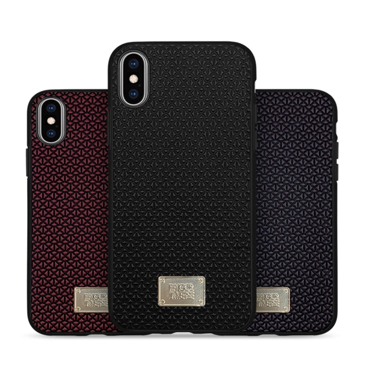 RAIGOR INVERSE PARKER Geometric Texture Pattern Protective Case, For iPhone X / XS, For iPhone XR, For iPhone XS Max, For iPhone 11 Pro (5.8 inch), For iPhone 11 (6.1 inch), For iPhone 11 Pro Max (6.5 inch), For Galaxy S10, For Galaxy S10+