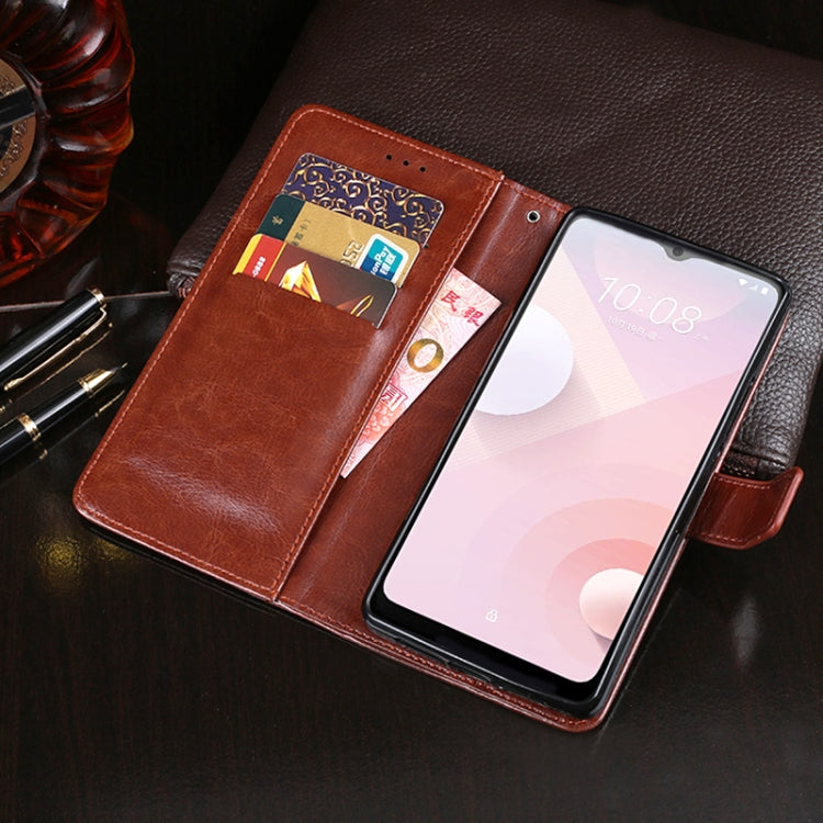 idewei Crazy Horse Texture Horizontal Flip Leather Case with Holder & Card Slots & Wallet, Series 2