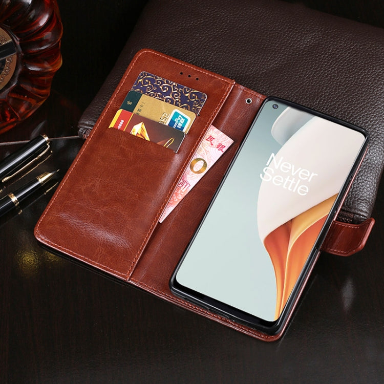 idewei Crazy Horse Texture Horizontal Flip Leather Case with Holder & Card Slots & Wallet, Series 3