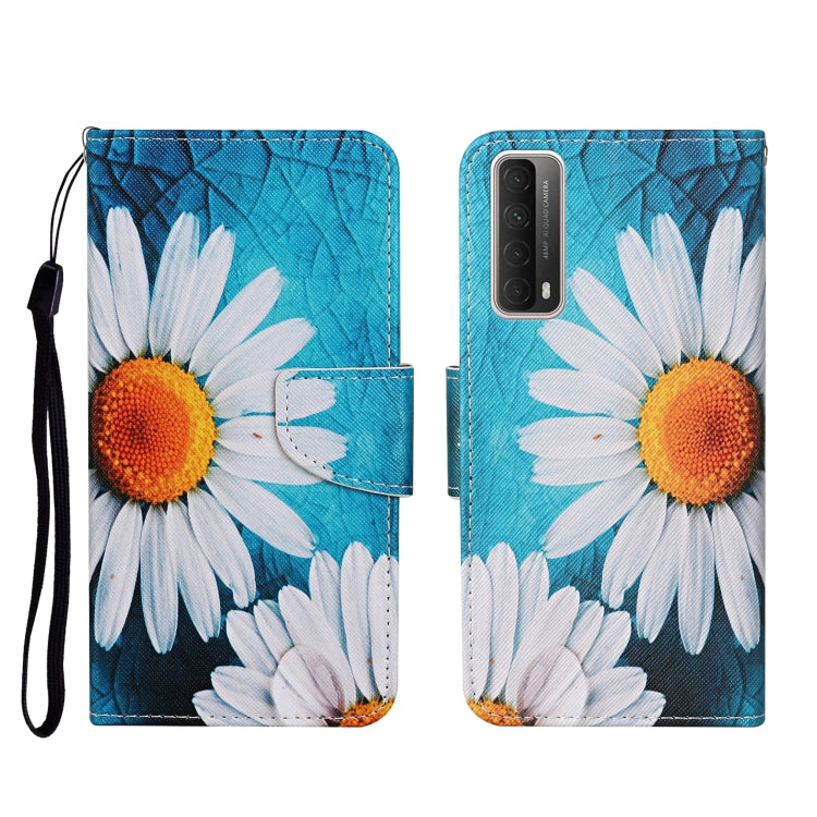 Colored Drawing Pattern Horizontal Flip Leather Case with Holder & Card Slots & Wallet