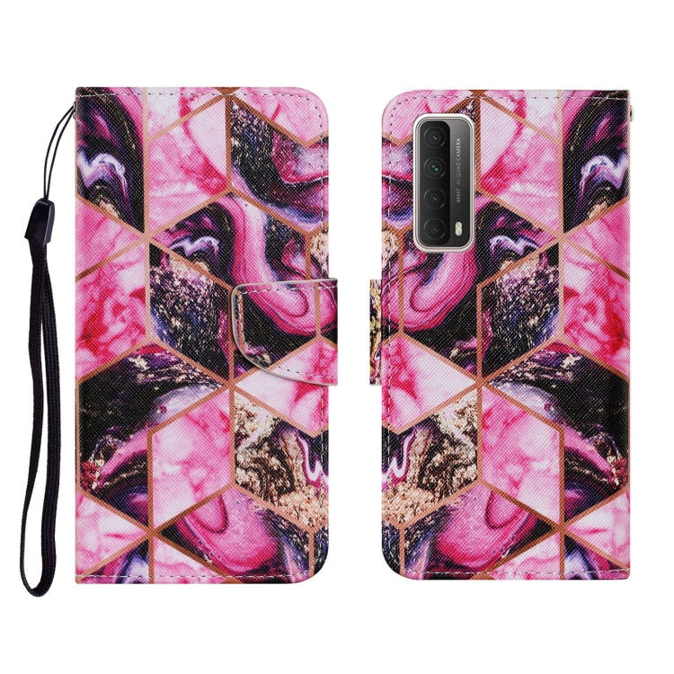 Coloured Drawing Pattern Horizontal Flip PU Leather Case with Holder & Card Slots & Wallet & Lanyard