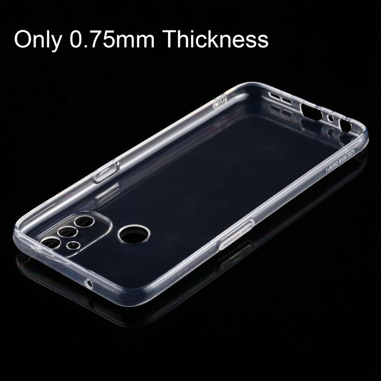 0.75mm Ultra-thin Transparent TPU Soft Protective Case, For Oneplus Nord 100, For OnePlus Nord 10 5G, For Huawei Nove 8 SE, For Huawei P smart 2021, For Huawei Mate 40 Pro+, For OPPO Realme 7i, For vivo V20, For vivo X50e 5G, For vivo Y70, For vivo Y73s