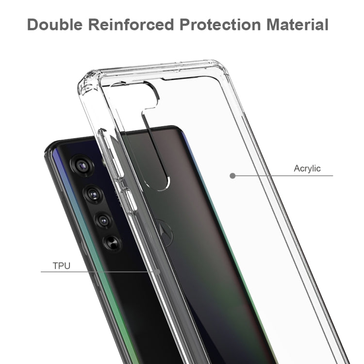 Shockproof Scratchproof TPU + Acrylic Protective Case, For Motorola Edge, For Motorola Edge Plus, For Motorola Moto G8 Power Lite, For Motorola Moto G9 Play, For Motorola Moto G9 Plus, For Motorola Razr 5G, For Xiaomi Mi 10T / 10T Pro