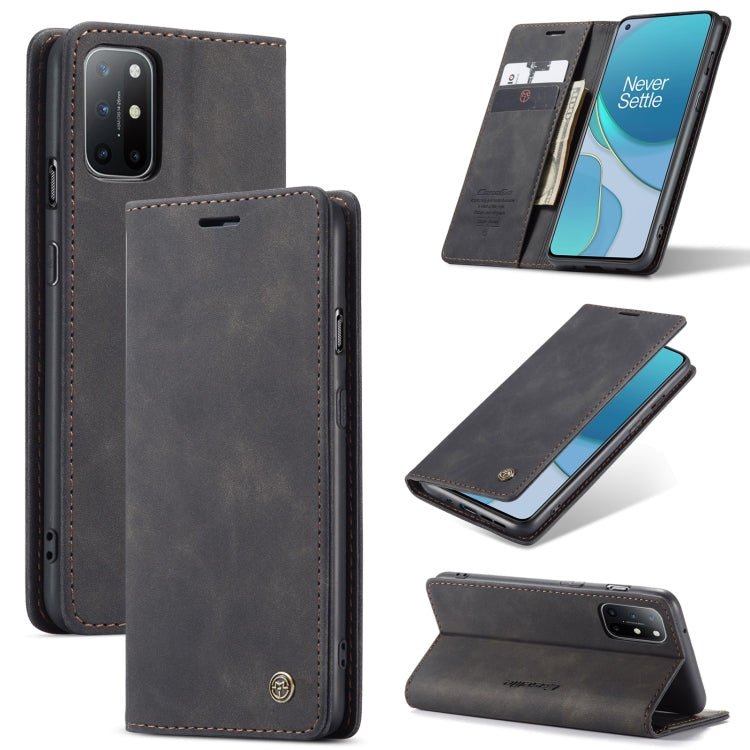 CaseMe-013 Multifunctional Retro Frosted Horizontal Flip Leather Case with Card Slot & Holder & Wallet