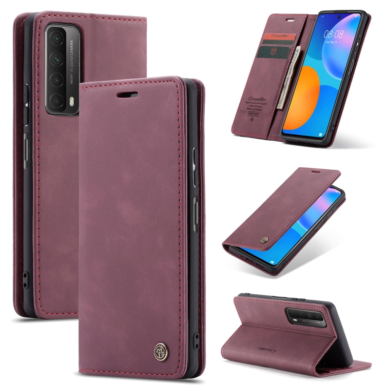 CaseMe-013 Multifunctional Retro Frosted Horizontal Flip Leather Case with Card Slot & Holder & Wallet