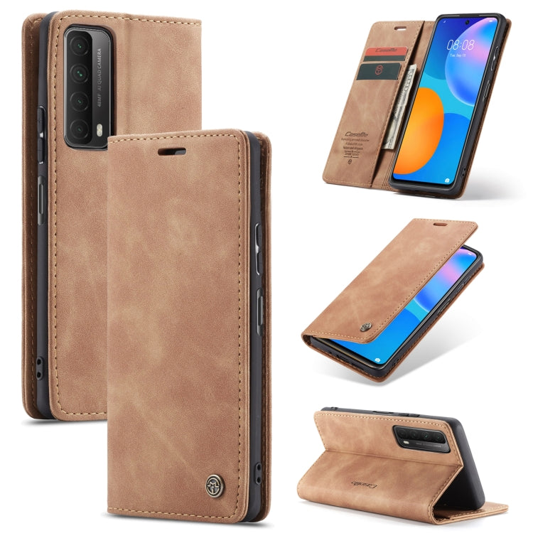 CaseMe-013 Multifunctional Retro Frosted Horizontal Flip Leather Case with Card Slot & Holder & Wallet