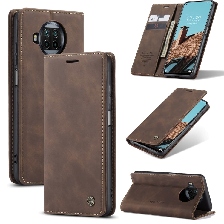 CaseMe-013 Multifunctional Retro Frosted Horizontal Flip Leather Case with Card Slot & Holder & Wallet