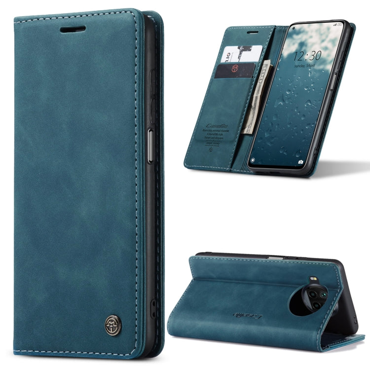 CaseMe-013 Multifunctional Retro Frosted Horizontal Flip Leather Case with Card Slot & Holder & Wallet