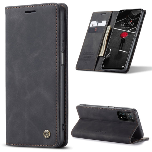 CaseMe-013 Multifunctional Retro Frosted Horizontal Flip Leather Case with Card Slot & Holder & Wallet