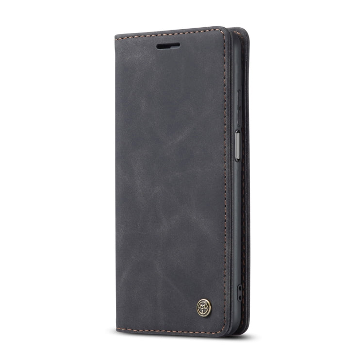 CaseMe-013 Multifunctional Retro Frosted Horizontal Flip Leather Case with Card Slot & Holder & Wallet