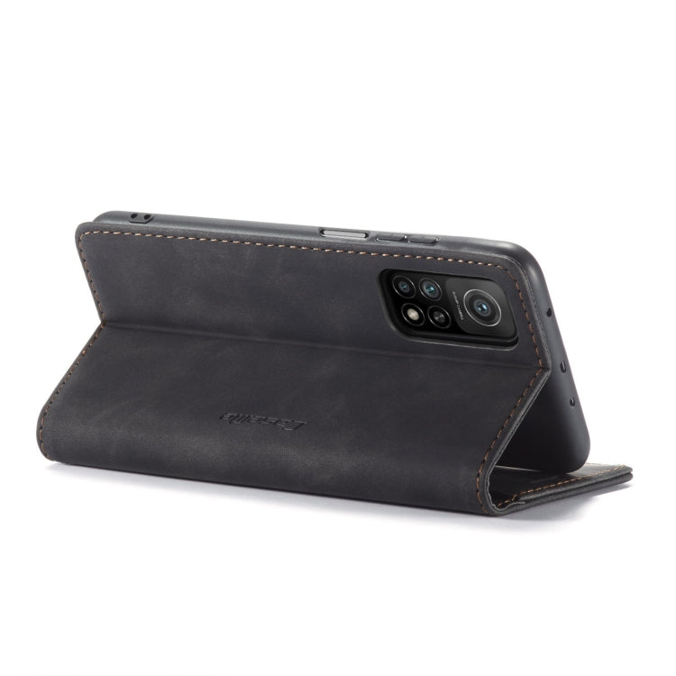 CaseMe-013 Multifunctional Retro Frosted Horizontal Flip Leather Case with Card Slot & Holder & Wallet