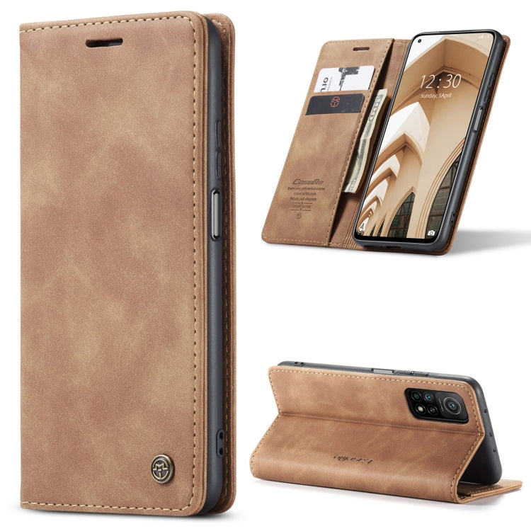 CaseMe-013 Multifunctional Retro Frosted Horizontal Flip Leather Case with Card Slot & Holder & Wallet