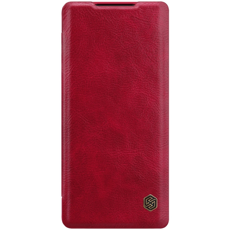 NILLKIN QIN Series Crazy Horse Texture Horizontal Flip Leather Case with Card Slot