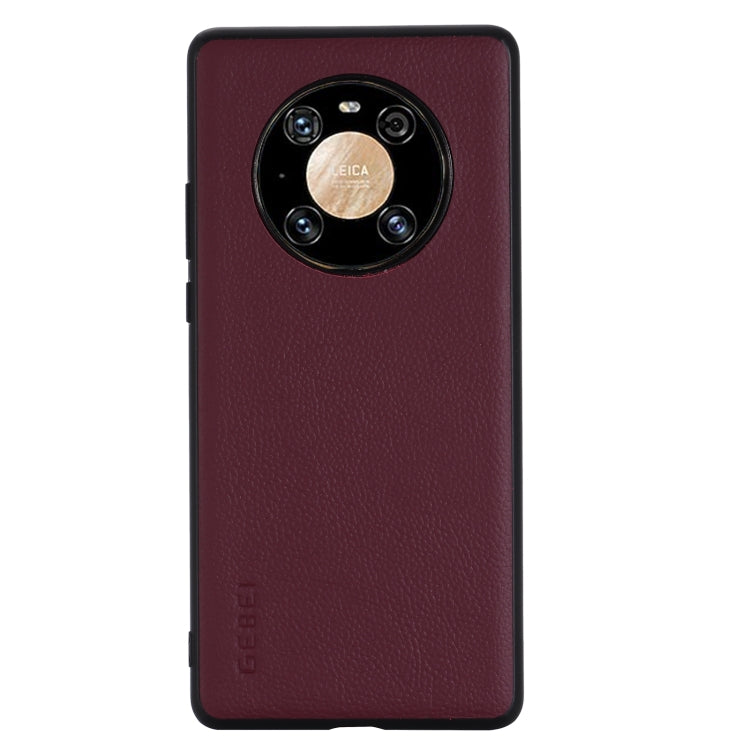 For Huawei Mate 40 Pro GEBEI Full-coverage Shockproof Leather Protective Case