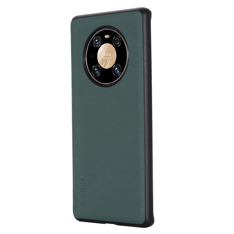 For Huawei Mate 40 Pro GEBEI Full-coverage Shockproof Leather Protective Case