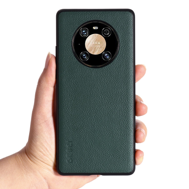 For Huawei Mate 40 Pro GEBEI Full-coverage Shockproof Leather Protective Case