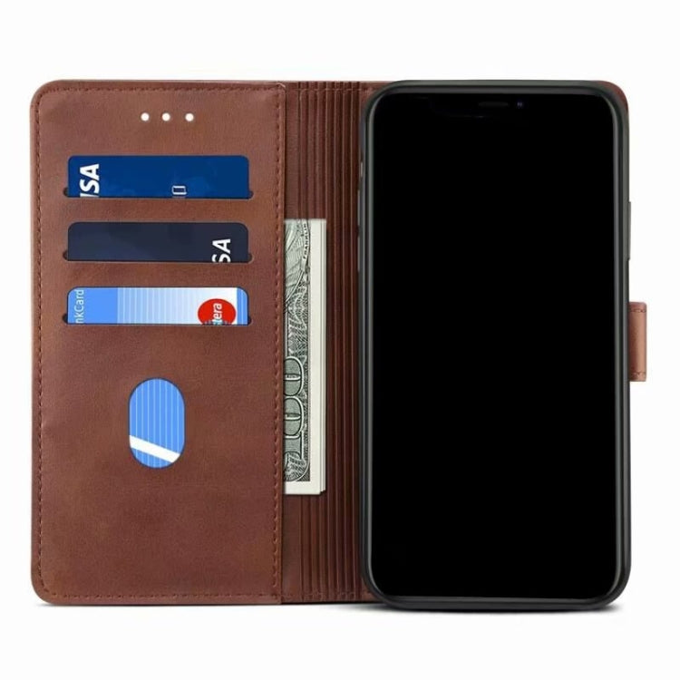 GUSSIM Business Style Horizontal Flip Leather Case with Holder & Card Slots & Wallet