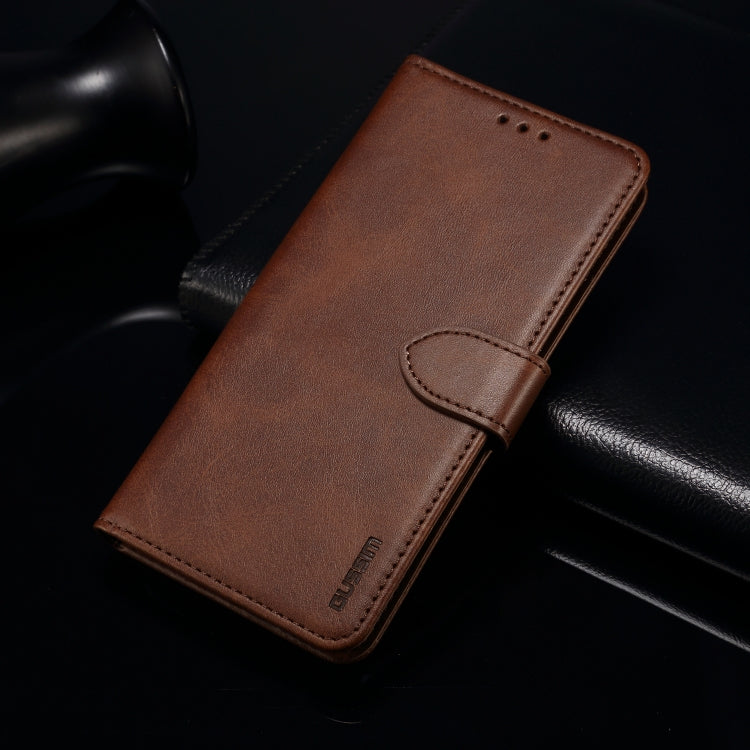 GUSSIM Business Style Horizontal Flip Leather Case with Holder & Card Slots & Wallet, For Huawei P smart 2021