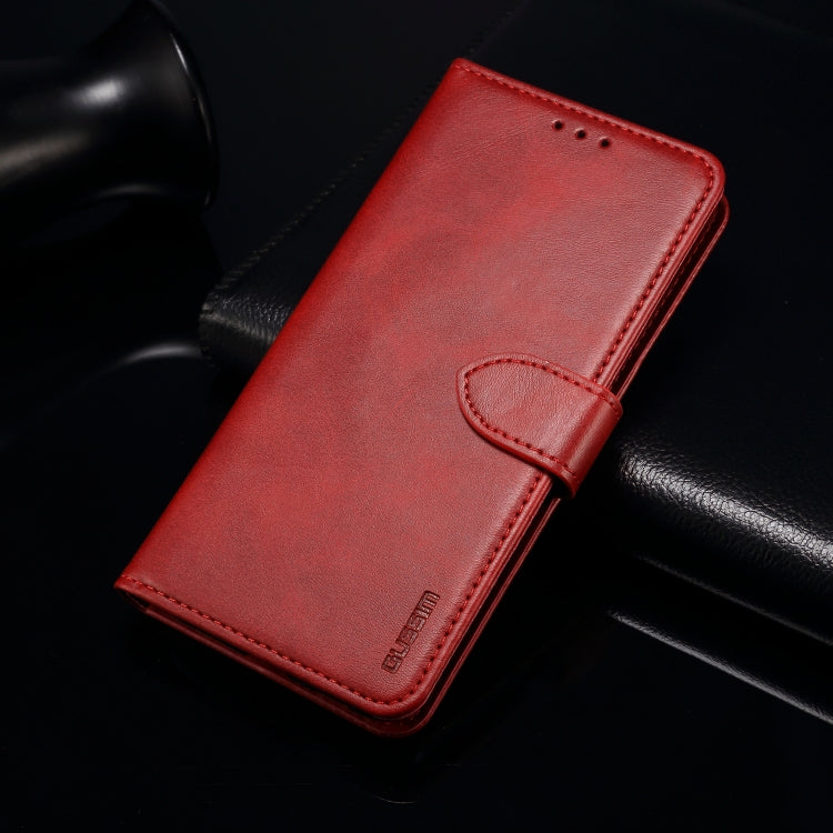 GUSSIM Business Style Horizontal Flip Leather Case with Holder & Card Slots & Wallet, For Huawei P smart 2021