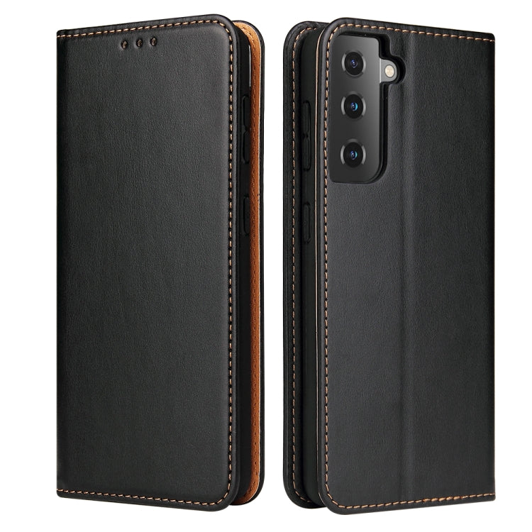 Fierre Shann PU Genuine Leather Texture Horizontal Flip Leather Case with Holder & Card Slots & Wallet, For Huawei Mate 40 Pro, For Huawei Mate 40, For Samsung Galaxy S21 5G, For Samsung Galaxy S21+ 5G, For Samsung Galaxy S21 Ultra 5G