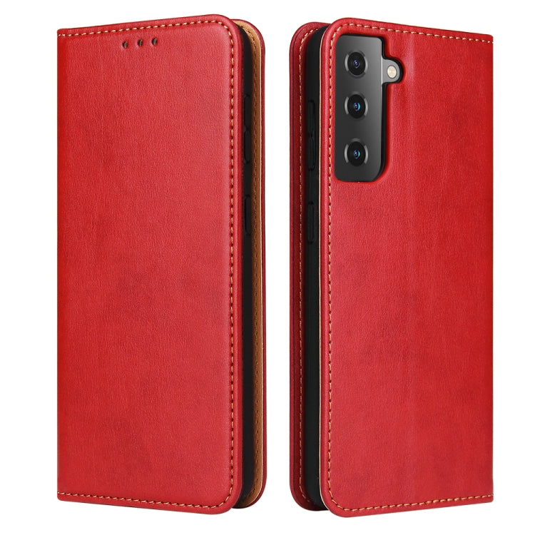 Fierre Shann PU Genuine Leather Texture Horizontal Flip Leather Case with Holder & Card Slots & Wallet, For Huawei Mate 40 Pro, For Huawei Mate 40, For Samsung Galaxy S21 5G, For Samsung Galaxy S21+ 5G, For Samsung Galaxy S21 Ultra 5G