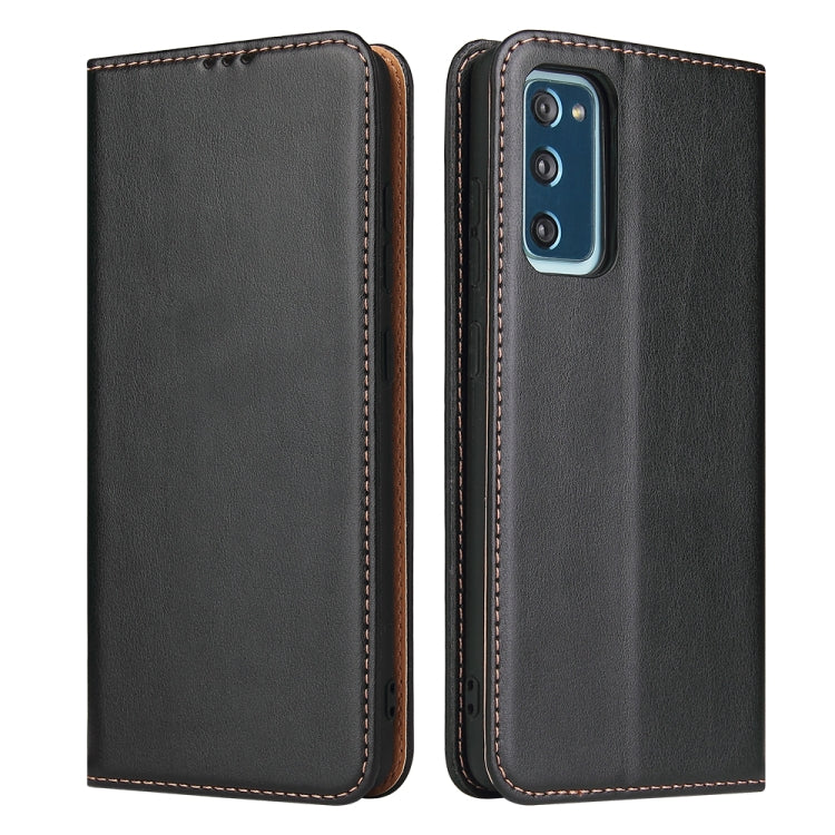 Fierre Shann PU Genuine Leather Texture Horizontal Flip Leather Case with Holder & Card Slots & Wallet, For Huawei Mate 40 Pro, For Huawei Mate 40, For Samsung Galaxy S21 5G, For Samsung Galaxy S21+ 5G, For Samsung Galaxy S21 Ultra 5G