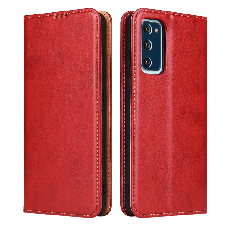 Fierre Shann PU Genuine Leather Texture Horizontal Flip Leather Case with Holder & Card Slots & Wallet, For Huawei Mate 40 Pro, For Huawei Mate 40, For Samsung Galaxy S21 5G, For Samsung Galaxy S21+ 5G, For Samsung Galaxy S21 Ultra 5G