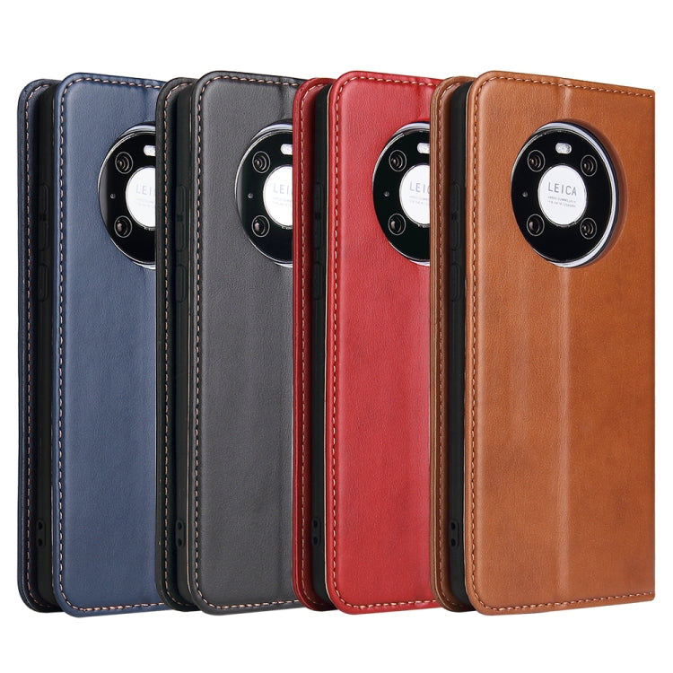 Fierre Shann PU Genuine Leather Texture Horizontal Flip Leather Case with Holder & Card Slots & Wallet, For Huawei Mate 40 Pro, For Huawei Mate 40, For Samsung Galaxy S21 5G, For Samsung Galaxy S21+ 5G, For Samsung Galaxy S21 Ultra 5G