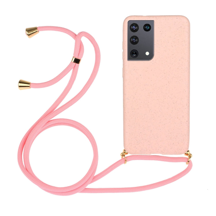 Wheat Straw Material + TPU Protective Case with Lanyard, Series 2