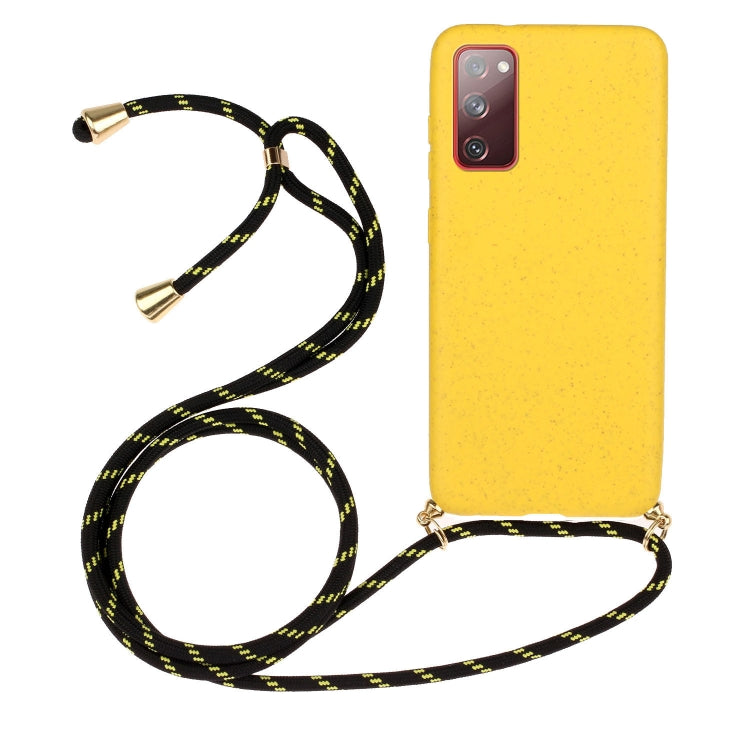 Wheat Straw Material + TPU Protective Case with Lanyard, Series 1