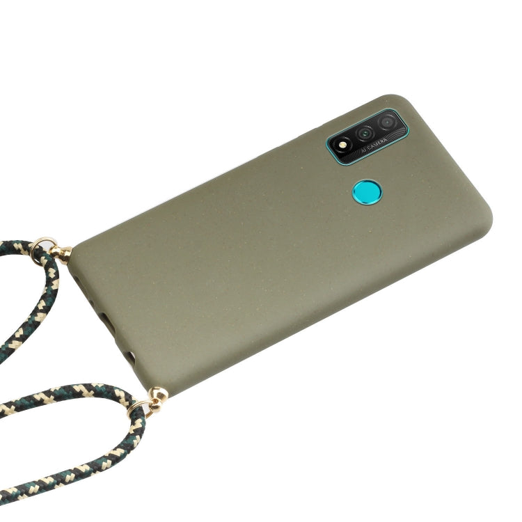 Wheat Straw Material + TPU Protective Case with Lanyard, For Huawei P smart 2020, For Samsung Galaxy S21 5G, For Samsung Galaxy S21+ 5G, For Samsung Galaxy S21 Ultra 5G, For Samsung Galaxy S20 FE