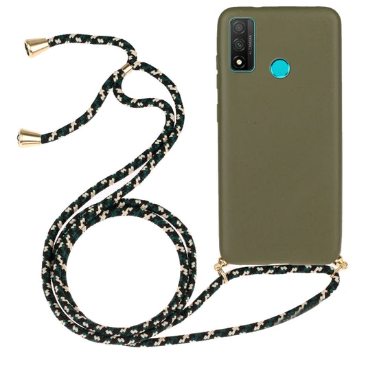 Wheat Straw Material + TPU Protective Case with Lanyard, For Huawei P smart 2020, For Samsung Galaxy S21 5G, For Samsung Galaxy S21+ 5G, For Samsung Galaxy S21 Ultra 5G, For Samsung Galaxy S20 FE