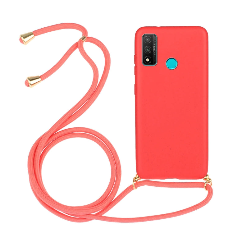 Wheat Straw Material + TPU Protective Case with Lanyard, For Huawei P smart 2020, For Samsung Galaxy S21 5G, For Samsung Galaxy S21+ 5G, For Samsung Galaxy S21 Ultra 5G, For Samsung Galaxy S20 FE