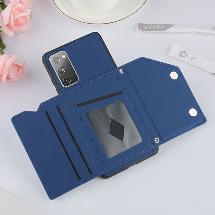 Skin Feel PU + TPU + PC Back Cover Shockproof Case with Card Slots & Holder & Photo Frame, Series 2