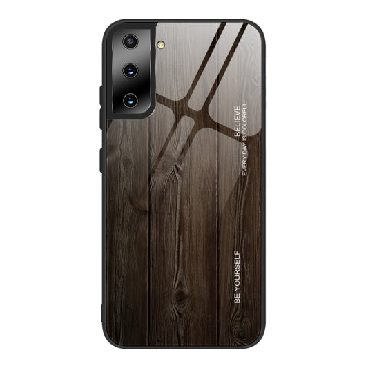 Wood Grain Glass Protective Case, For Samsung Galaxy S21 Plus, For Samsung Galaxy S21 Ultra 5G, For Samsung Galaxy A21s, For Samsung Galaxy Note20, For Samsung Galaxy Note20 Ultra