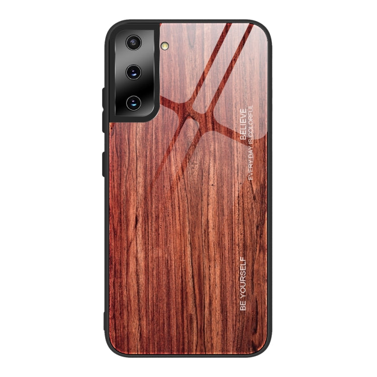 Wood Grain Glass Protective Case, For Samsung Galaxy S21 Plus, For Samsung Galaxy S21 Ultra 5G, For Samsung Galaxy A21s, For Samsung Galaxy Note20, For Samsung Galaxy Note20 Ultra