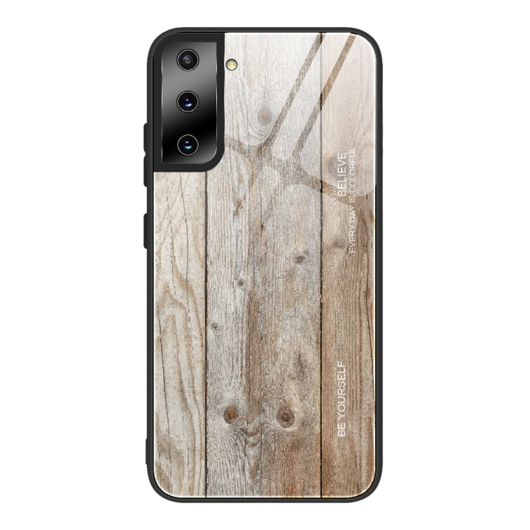 Wood Grain Glass Protective Case, For Samsung Galaxy S21 Plus, For Samsung Galaxy S21 Ultra 5G, For Samsung Galaxy A21s, For Samsung Galaxy Note20, For Samsung Galaxy Note20 Ultra