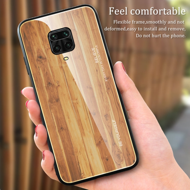 Wood Grain Glass Protective Case, For Xiaomi Redmi Note 9S, For Huawei P40, For Huawei P40 Pro