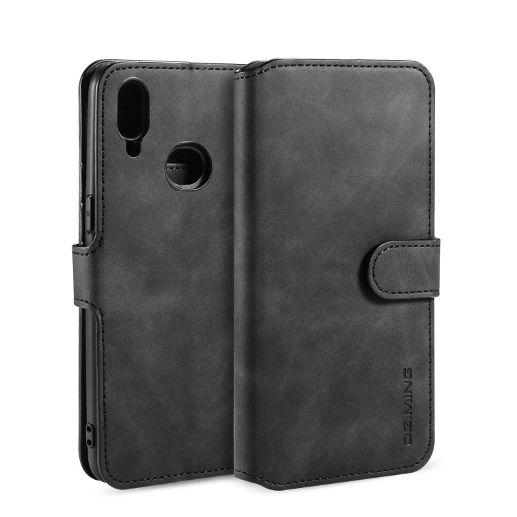 DG.MING Retro Oil Side Horizontal Flip Case with Holder & Card Slots & Wallet, For Galaxy A10s, For Galaxy A20s, For Galaxy A30s / A50s, For Galaxy M30s, For Huawei Mate 30, For Huawei nova 5i Pro, For Xiaomi Redmi Note 8 Pro, For Xiaomi Redmi Note 8