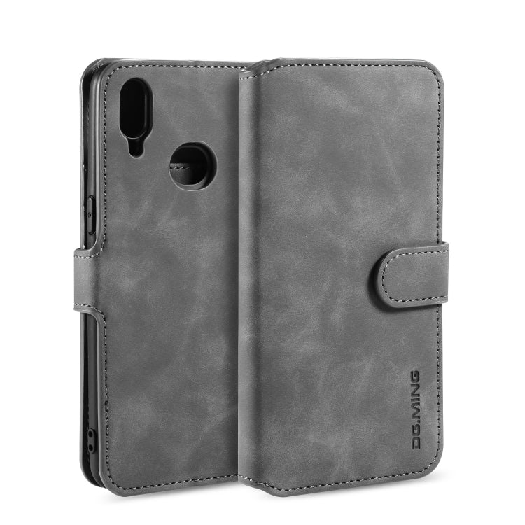 DG.MING Retro Oil Side Horizontal Flip Case with Holder & Card Slots & Wallet, For Galaxy A10s, For Galaxy A20s, For Galaxy A30s / A50s, For Galaxy M30s, For Huawei Mate 30, For Huawei nova 5i Pro, For Xiaomi Redmi Note 8 Pro, For Xiaomi Redmi Note 8