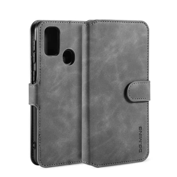 DG.MING Retro Oil Side Horizontal Flip Case with Holder & Card Slots & Wallet, For Galaxy A10s, For Galaxy A20s, For Galaxy A30s / A50s, For Galaxy M30s, For Huawei Mate 30, For Huawei nova 5i Pro, For Xiaomi Redmi Note 8 Pro, For Xiaomi Redmi Note 8